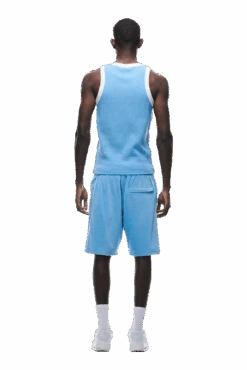 WAFFLE KNIT TANKTOP BLUE(Waffle Knit Tanktop Blue) -6pm Season 0000 2406 6PM ECOM COLLECTION 2 LOOK 35 13413 min