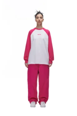 LH LONGSLEEVE WHITE/PINK(Lh2 Longsleeve White) -6pm Season 0005 6PM ECOM LH 2 Look 36 0897 scaled