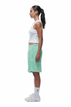 VELOUR SHORTS LIGHT MOSS(Velour Shorts Light Moss) -6pm Season 0013 2406 6PM ECOM COLLECTION 2 LOOK 32 13714 min ba771af1 cafd 4dbd a3e2 40e9990bc681