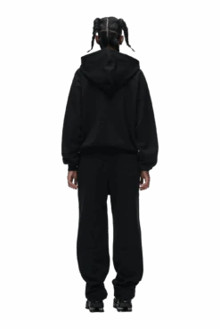 ZIP HOODIE BLACK(Zip Hoodie Black 1) -6pm Season 0016 6PM ECOM 6PM plus Look 48 2201 min