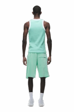 WAFFLE KNIT TANKTOP LIGHT MOSS(Waffle Knit Tanktop Light Moss) -6pm Season 0018 2406 6PM ECOM COLLECTION 2 LOOK 31 13337 min