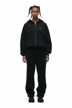 ZIP HOODIE BLACK(Zip Hoodie Black 1) -6pm Season 0018 6PM ECOM 6PM plus Look 48 2192 min