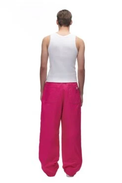 LH NYLON PANTS PINK(Lh2 Pants Pink) -6pm Season 0023 6PM ECOM LH 2 Look 30 0739