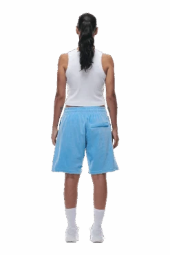VELOUR SHORTS BLUE(Velour Shorts Blue) 11 VELOUR SHORTS BLUE(Velour Shorts Blue) -6pm Season 0024 2406 6PM ECOM COLLECTION 2 LOOK 30 13091 min