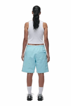 WARM UP NYLON SHORTS LIGHT BLUE(Warm Up Nylon Shorts Light Blue) -6pm Season 0033 2406 6PM ECOM COLLECTION 2 LOOK 28 13561 min