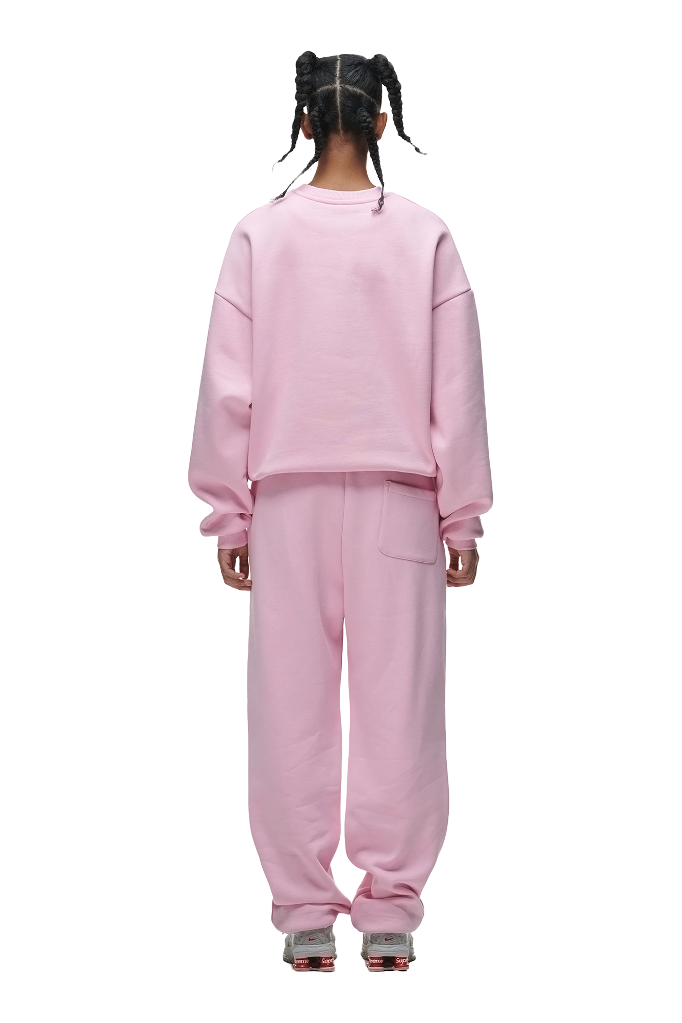 CREWNECK BABY PINK(Crew Neck Pink) 7 CREWNECK BABY PINK(Crew Neck Pink) - Image 7