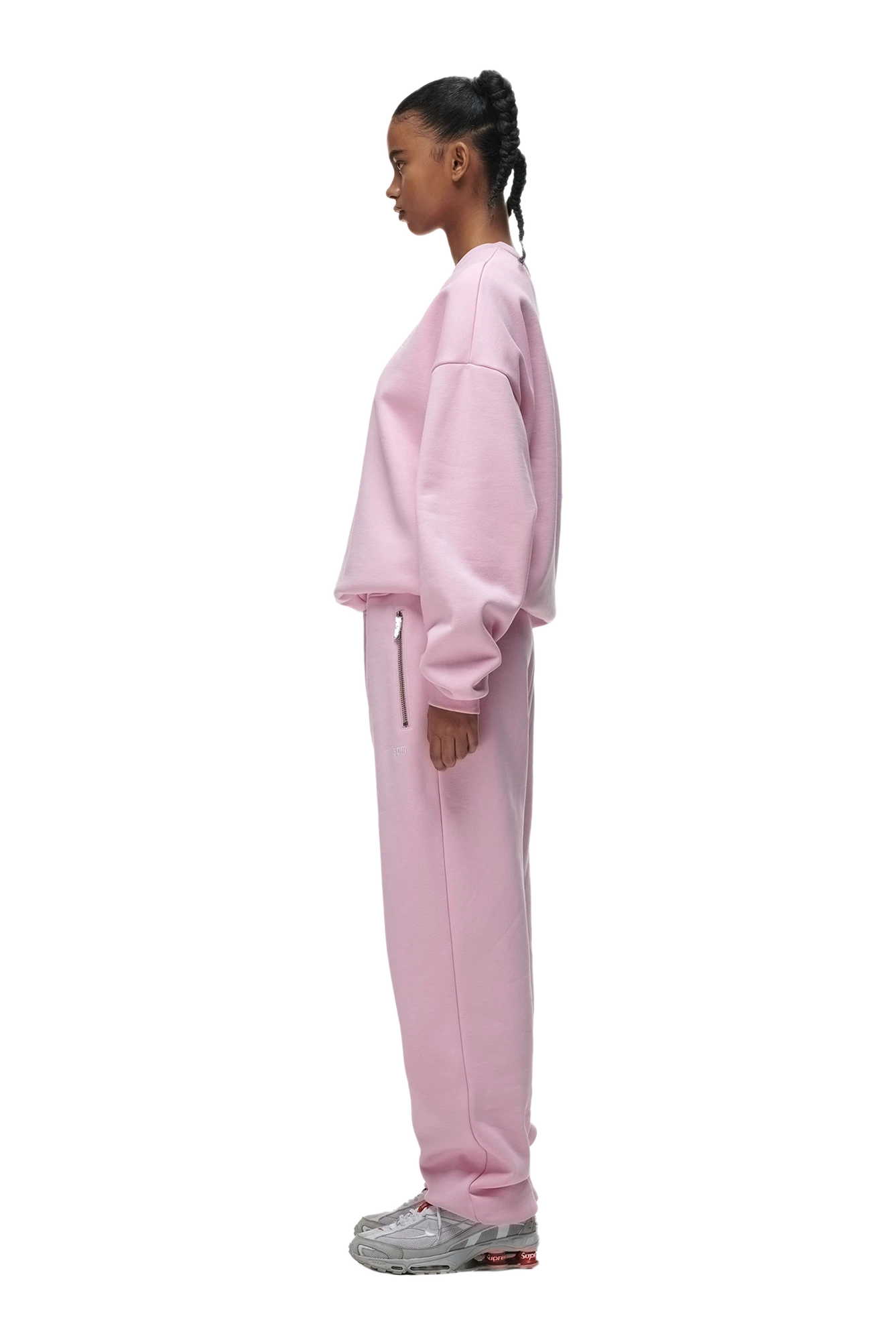 CREWNECK BABY PINK(Crew Neck Pink) 6 CREWNECK BABY PINK(Crew Neck Pink) - Image 6