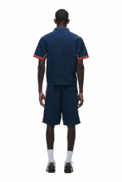 WARM UP NYLON HALF ZIP NIGHT SKY(Warm Up Nylon Half Zip Night Sky) -6pm Season 0042 2406 6PM ECOM COLLECTION 2 LOOK 27 13056 min