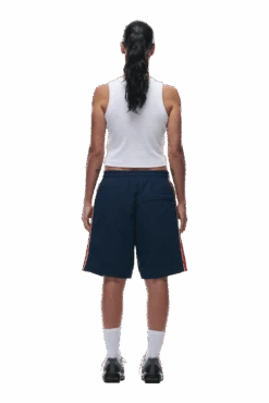 WARM UP NYLON SHORTS NIGHT SKY(Warm Up Nylon Shorts Night Sky) -6pm Season 0045 2406 6PM ECOM COLLECTION 2 LOOK 26 13575 min