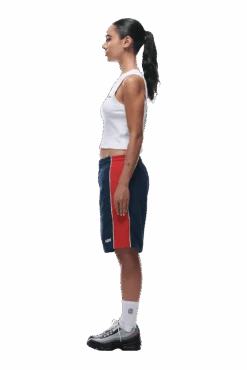 WARM UP NYLON SHORTS NIGHT SKY(Warm Up Nylon Shorts Night Sky) -6pm Season 0046 2406 6PM ECOM COLLECTION 2 LOOK 26 13570 min