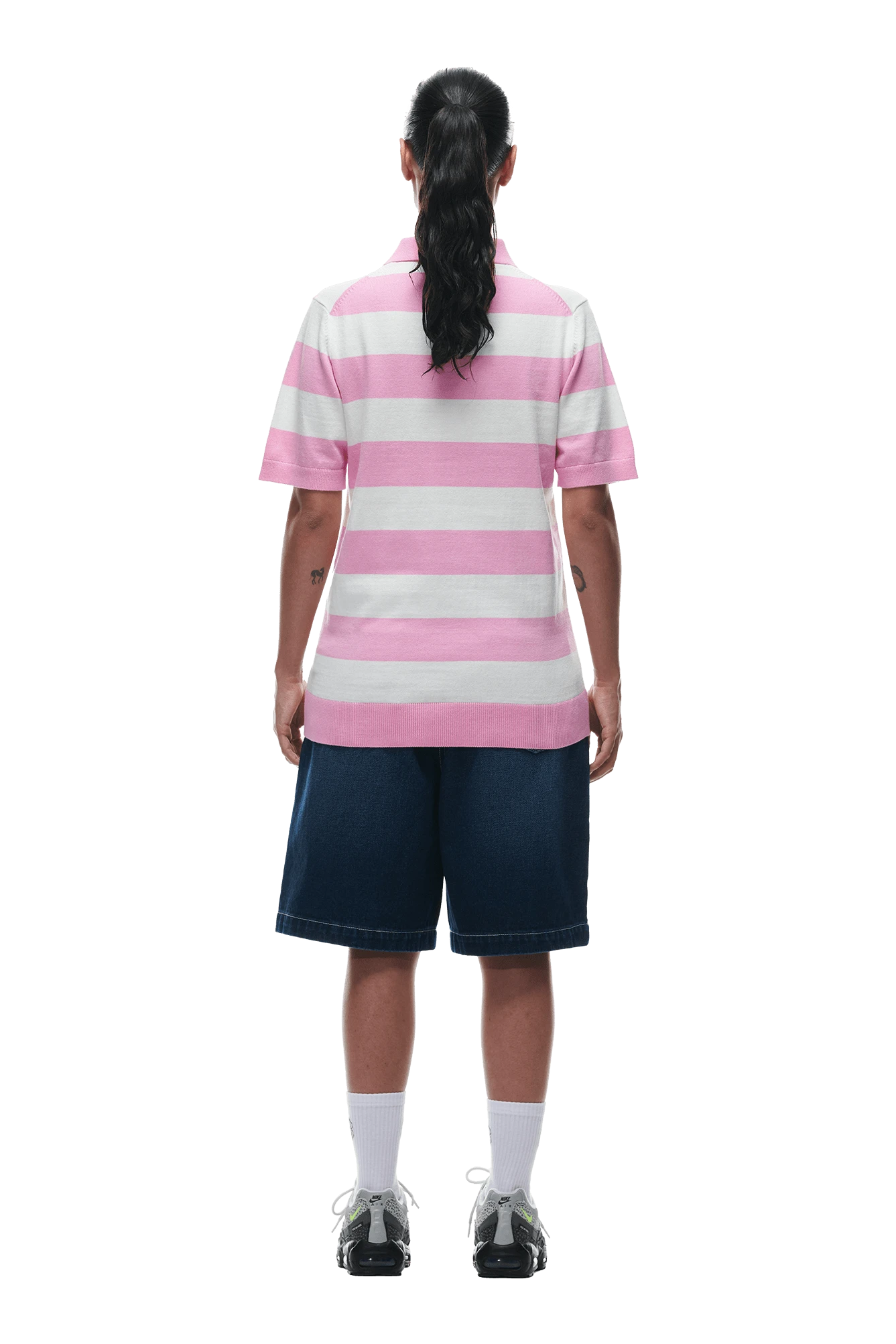 STRIPED POLO PINK(Striped Polo Pink) 6 STRIPED POLO PINK(Striped Polo Pink) - Image 6
