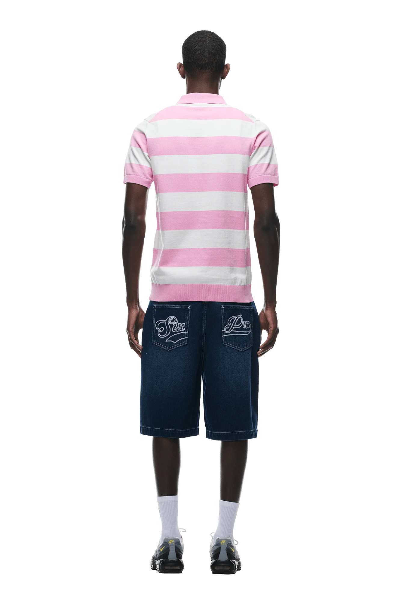 STRIPED POLO PINK(Striped Polo Pink) 3 STRIPED POLO PINK(Striped Polo Pink) - Image 3