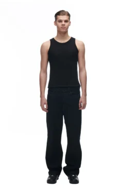 WAXED DENIM BLACK(Lh2 Denim Black)