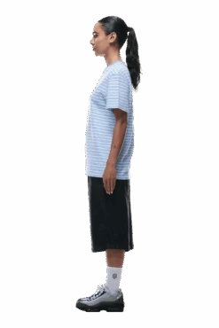 STRIPED T-SHIRT BLUE(Striped T Shirt Blue) 10 STRIPED T-SHIRT BLUE(Striped T Shirt Blue) -6pm Season 0070 2406 6PM ECOM COLLECTION 2 LOOK 22 13096 min