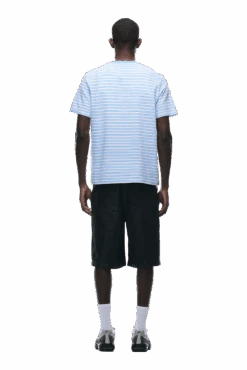 STRIPED T-SHIRT BLUE(Striped T Shirt Blue) 8 STRIPED T-SHIRT BLUE(Striped T Shirt Blue) -6pm Season 0071 2406 6PM ECOM COLLECTION 2 LOOK 22 12800 min