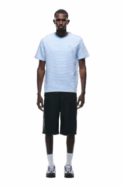 STRIPED T-SHIRT BLUE(Striped T Shirt Blue)