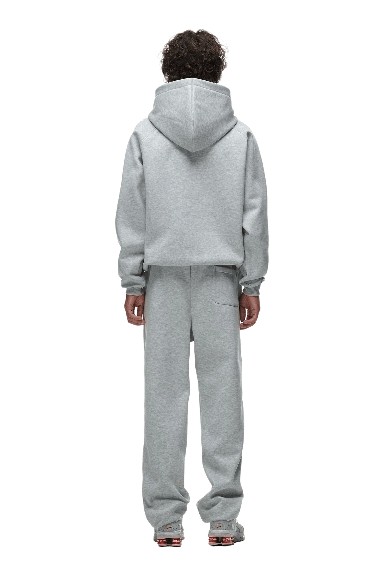 HOODIE GREY MELANGE(Hoodie Grey) 4 HOODIE GREY MELANGE(Hoodie Grey) - Image 4