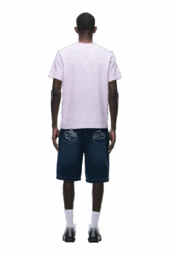 STRIPED T-SHIRT PINK(Striped T Shirt Pink) 8 STRIPED T-SHIRT PINK(Striped T Shirt Pink) -6pm Season 0077 2406 6PM ECOM COLLECTION 2 LOOK 21 12954 min