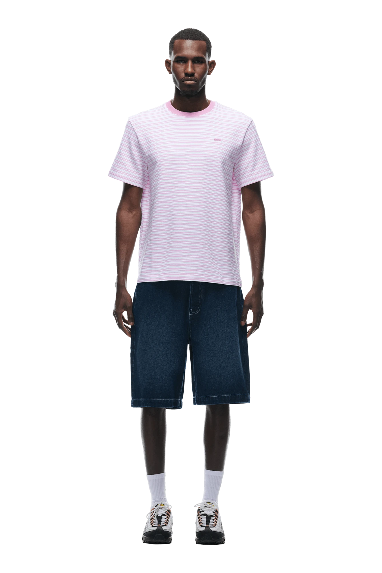 STRIPED T-SHIRT PINK(Striped T Shirt Pink) 1 STRIPED T-SHIRT PINK(Striped T Shirt Pink)