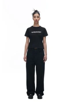 GIRLS BABYTEE BLACK(Lh2 Tee Black)