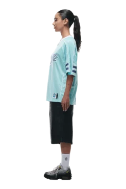 SUMMER FOOTBALL JERSEY TURQUOISE(Summer Football Jersey Turquoise) -6pm Season 0081 2406 6PM ECOM COLLECTION 2 LOOK 20 13247 min