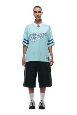 SUMMER FOOTBALL JERSEY TURQUOISE(Summer Football Jersey Turquoise) -6pm Season 0082 2406 6PM ECOM COLLECTION 2 LOOK 20 13236 min