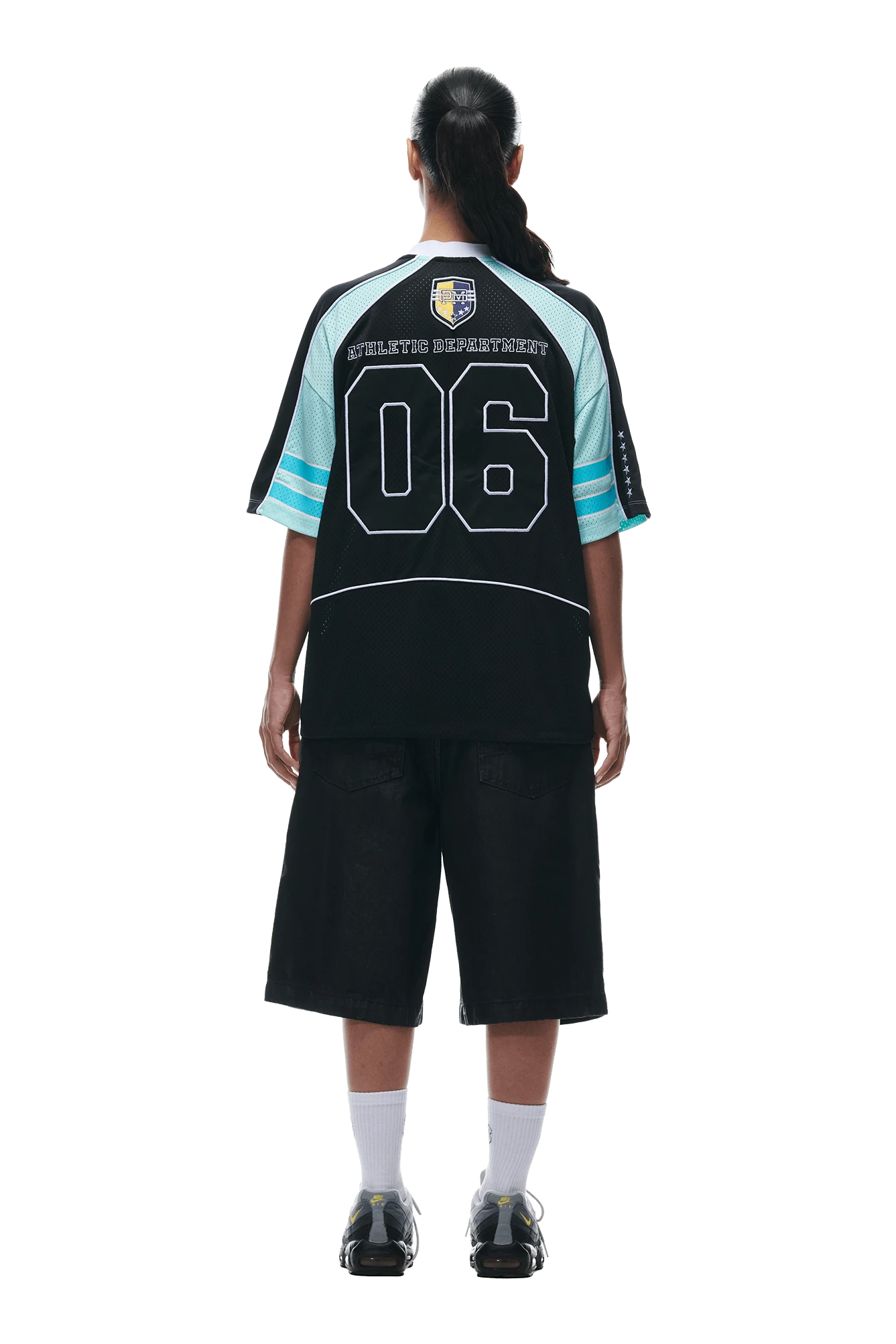 SUMMER FOOTBALL JERSEY BLACK(Summer Football Jersey Black) 6 SUMMER FOOTBALL JERSEY BLACK(Summer Football Jersey Black) - Image 6