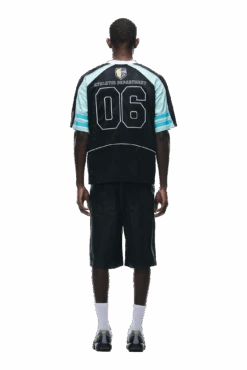 SUMMER FOOTBALL JERSEY BLACK(Summer Football Jersey Black) 8 SUMMER FOOTBALL JERSEY BLACK(Summer Football Jersey Black) -6pm Season 0090 2406 6PM ECOM COLLECTION 2 LOOK 19 12736 min