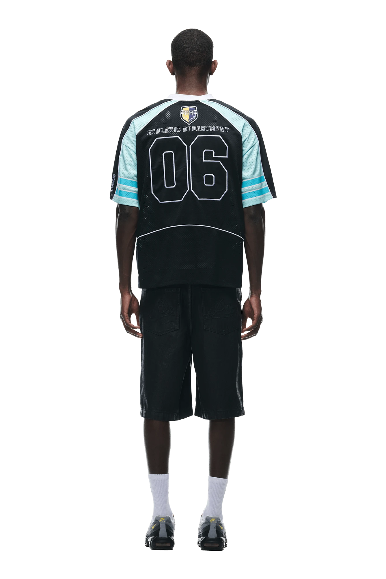 SUMMER FOOTBALL JERSEY BLACK(Summer Football Jersey Black) 3 SUMMER FOOTBALL JERSEY BLACK(Summer Football Jersey Black) - Image 3