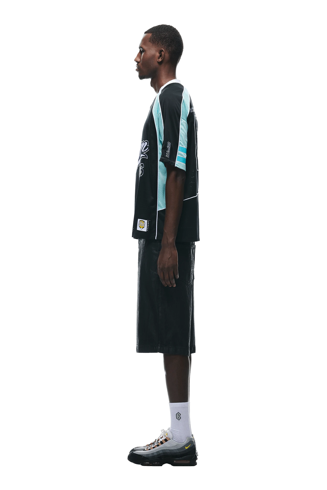 SUMMER FOOTBALL JERSEY BLACK(Summer Football Jersey Black) 2 SUMMER FOOTBALL JERSEY BLACK(Summer Football Jersey Black) - Image 2