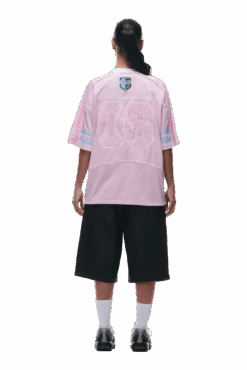SUMMER FOOTBALL JERSEY PINK(Summer Football Jersey Pink) 11 SUMMER FOOTBALL JERSEY PINK(Summer Football Jersey Pink) -6pm Season 0093 2406 6PM ECOM COLLECTION 2 LOOK 18 13306 min