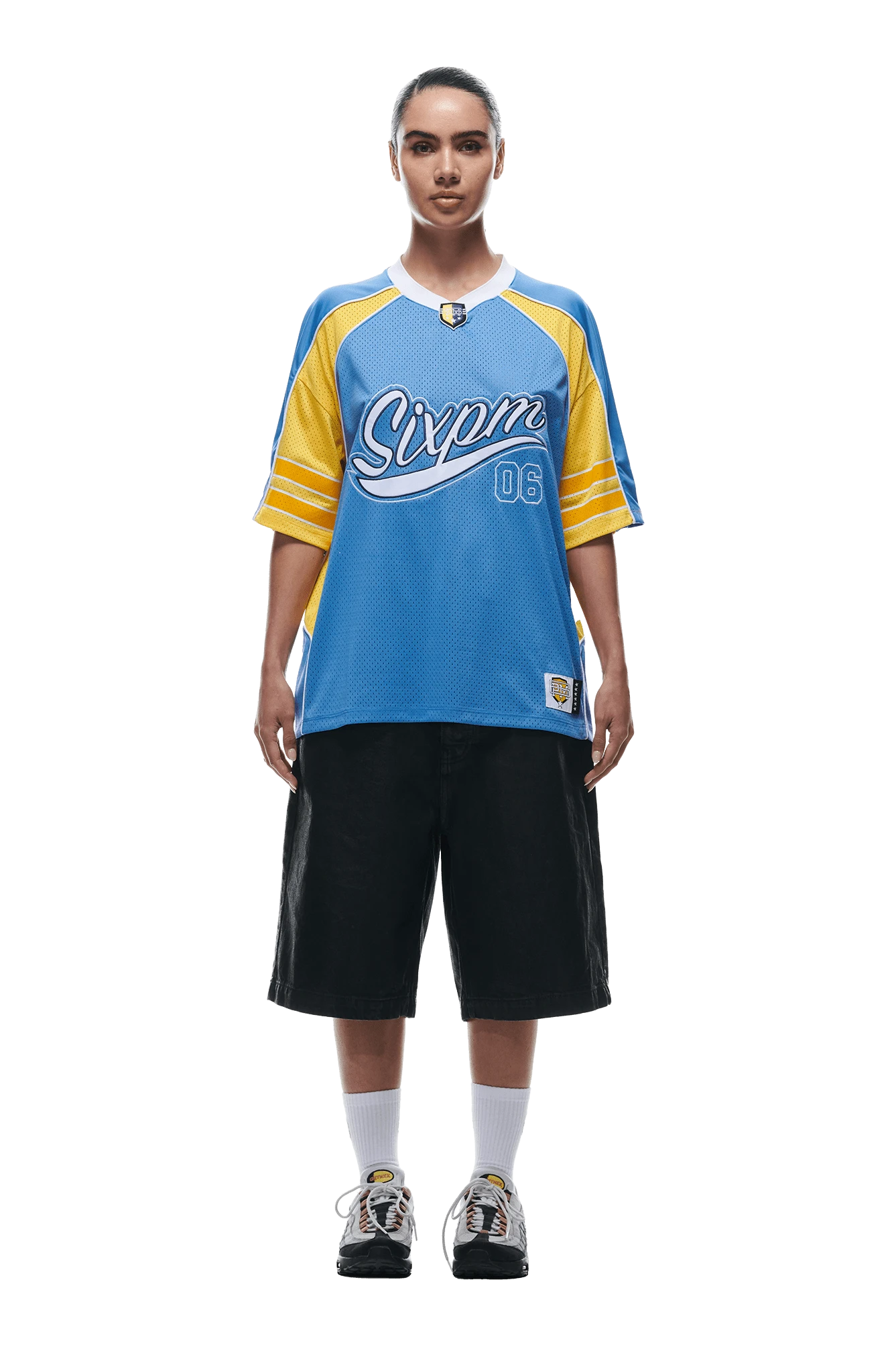 SUMMER FOOTBALL JERSEY BLUE(Summer Football Jersey Blue) 4 SUMMER FOOTBALL JERSEY BLUE(Summer Football Jersey Blue) - Image 4