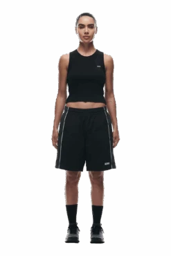WARM UP NYLON SHORTS BLACK(Warm Up Nylon Shorts Black) -6pm Season 0122 2406 6PM ECOM COLLECTION 2 LOOK 14 12583 min