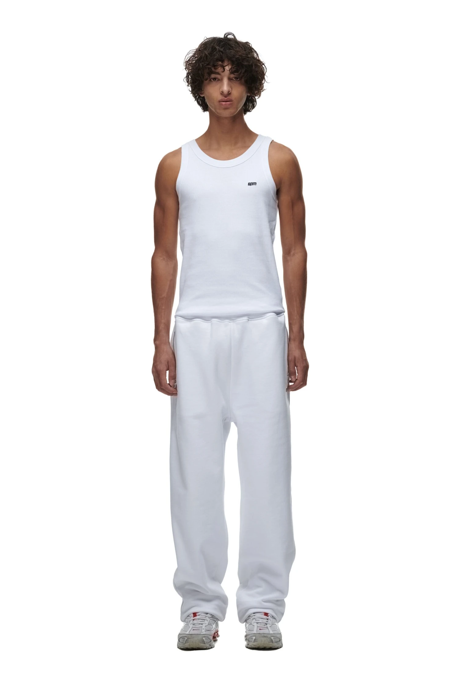 TANK TOP WHITE (SINGLE)(Tank Top Single 1) 2 TANK TOP WHITE (SINGLE)(Tank Top Single 1) - Image 2