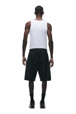 BAGGY NYLON SHORTS BLACK(Baggy Nylon Shorts Black) -6pm Season 0132 2406 6PM ECOM COLLECTION 2 LOOK 12 12306 min