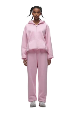 ZIP HOODIE BABY PINK(Zip Hoodie Pink) -6pm Season 0140 6PM ECOM 6PM plus Look 07 0353 min