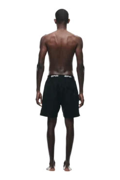 BOXER SWIM SHORTS BLACK(Boxer Swim Shorts Black) -6pm Season 0168 2406 6PM ECOM COLLECTION 2 LOOK 05 12041 min