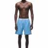 BOXER SWIM SHORTS BLUE(Boxer Swim Shorts Blue)