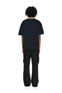 BLING T-SHIRT BLACK(Logo T Shirt Strass Black) -6pm Season 07102020 6PM LOVEHURTS 03Look 196