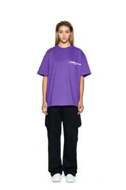 FUCK LOVE T-SHIRT PURPLE(Fuck Love T Shirt Purple) -6pm Season 07102020 6PM LOVEHURTS 04Look 0344