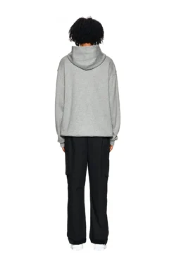 LOGO HOODIE GREY MELANGE(Logo Hoodie Grey) -6pm Season 07102020 6PM LOVEHURTS 10Look 0877