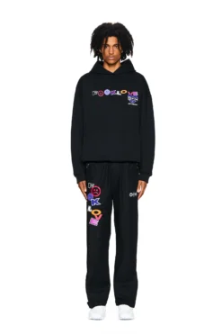 FUCK LOVE TRACKPANTS BLACK(Fuck Love Trackpants V 5 Black)