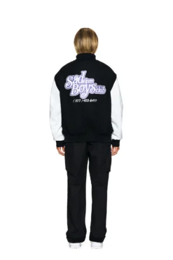 COLLEGE JACKET BLACK(College Jacket Black) -6pm Season 07102020 6PM LOVEHURTS 13Look 1306