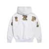 DOT CAMO LETTER HOODIE GREY(Dot Camo Letter Hoodie Grey)