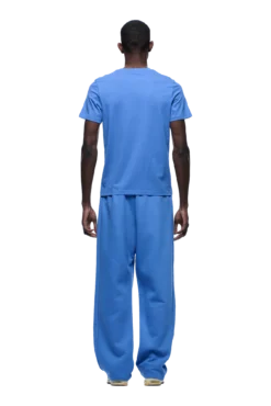 SLIM FIT T-SHIRT PERSIAN BLUE(Slim Fit T Shirt Persian Blue) -6pm Season 1337x2005 6PM Spring 0003 250310 6PM ECOM LOOK 27 1501 min