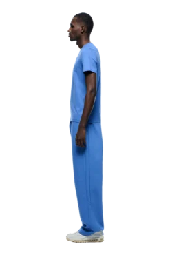 SLIM FIT T-SHIRT PERSIAN BLUE(Slim Fit T Shirt Persian Blue) -6pm Season 1337x2005 6PM Spring 0004 250310 6PM ECOM LOOK 27 1496 min