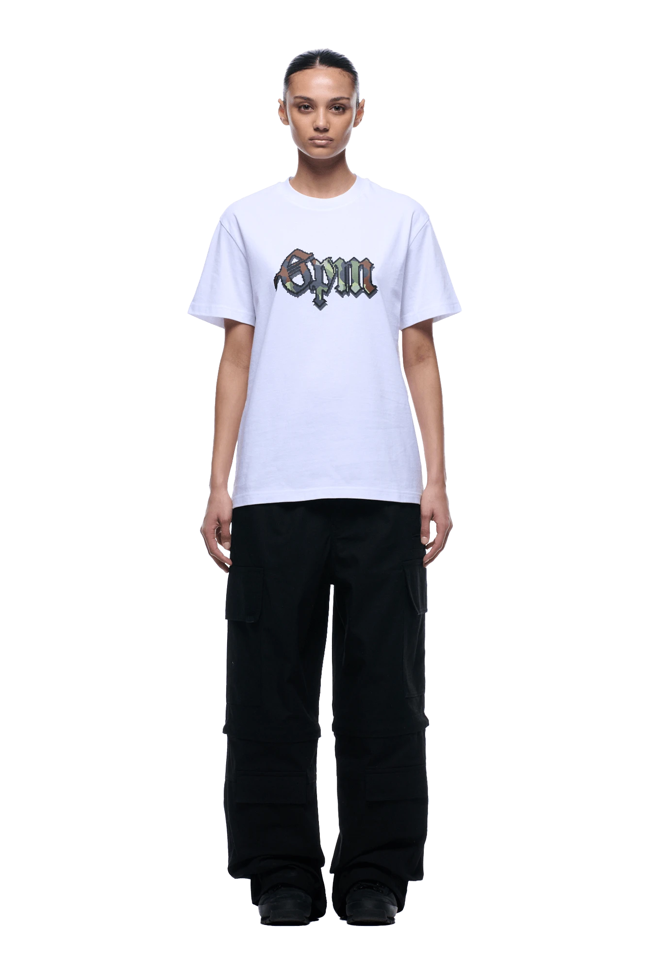 OLD ENGLISH CAMO TEE WHITE(Old English Camo Tee White) 5 OLD ENGLISH CAMO TEE WHITE(Old English Camo Tee White) - Image 5