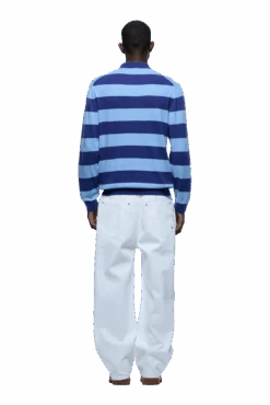 LS STRIPED POLO BLUE(Ls Striped Polo Blue) -6pm Season 1337x2005 6PM Spring 0066 250310 6PM ECOM LOOK 15 869 min