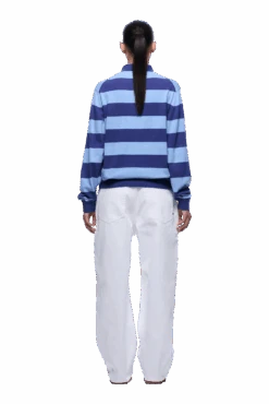 LS STRIPED POLO BLUE(Ls Striped Polo Blue) -6pm Season 1337x2005 6PM Spring 0069 250310 6PM ECOM LOOK 15 821 min