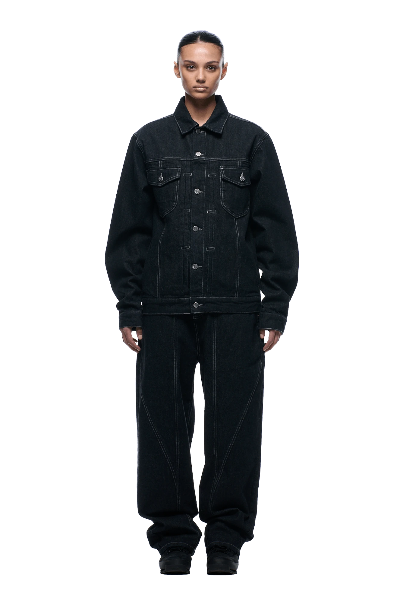 TYPE 6 DENIM JACKET BLACK RAW(Type 6 Denim Jacket Black Raw) 6 TYPE 6 DENIM JACKET BLACK RAW(Type 6 Denim Jacket Black Raw) - Image 6